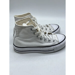 Size 7.5 - Converse Chuck Taylor All Star Platform High White W